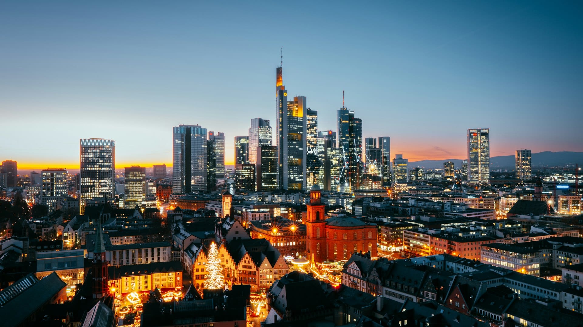 European financial-district architecture